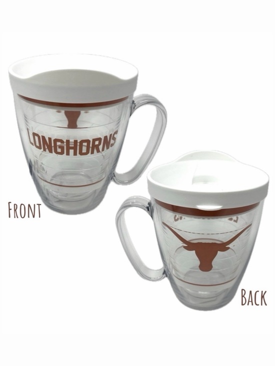 tervis Other - Tervis Texas Longhorns Insulated Mug Lid Clear Orange NCAA University of Texas